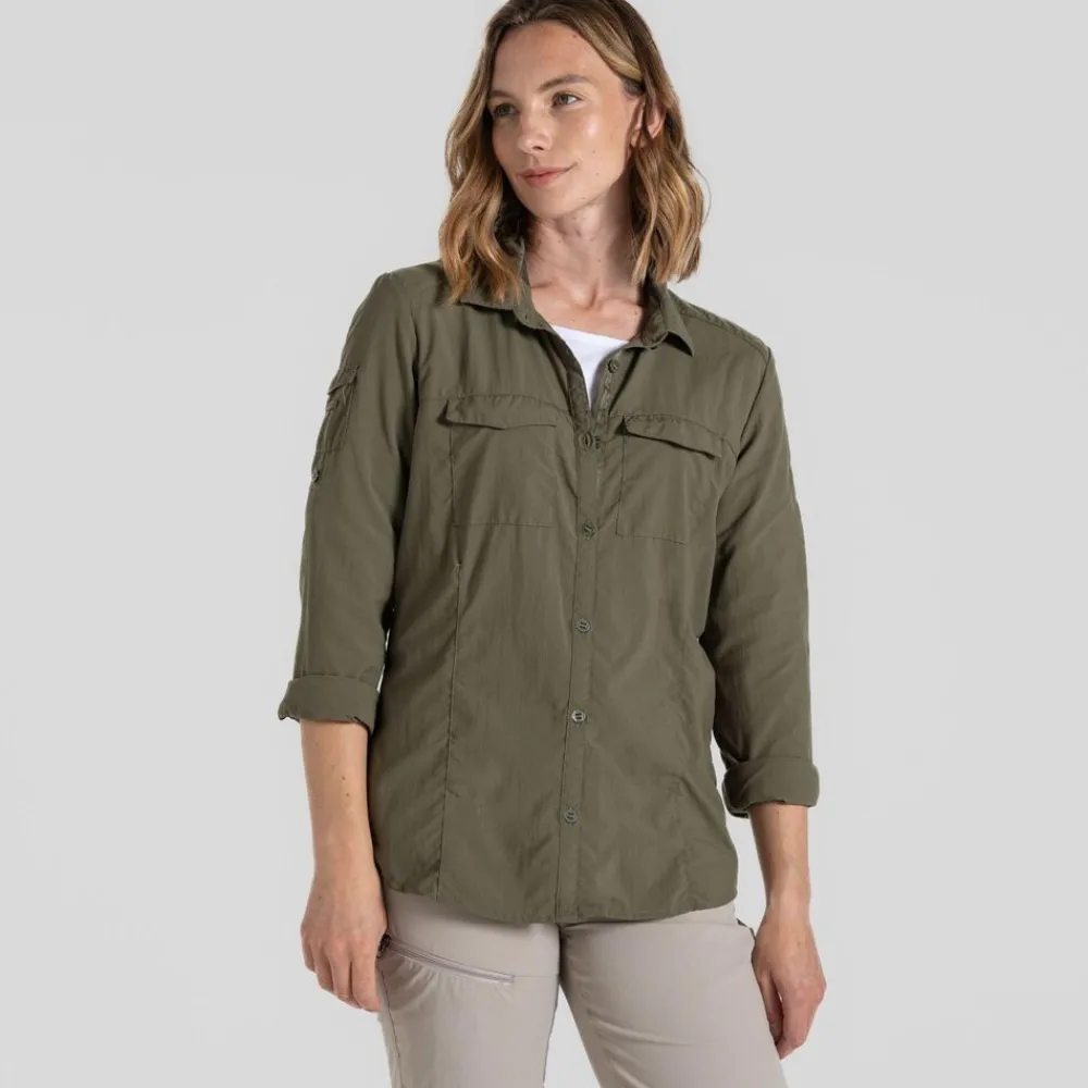 DAMES Craghoppers Nosilife Adventure Long Sleeved Shirt III