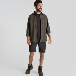 Heren Craghoppers Nosilife Convertible Cargo Trousers III