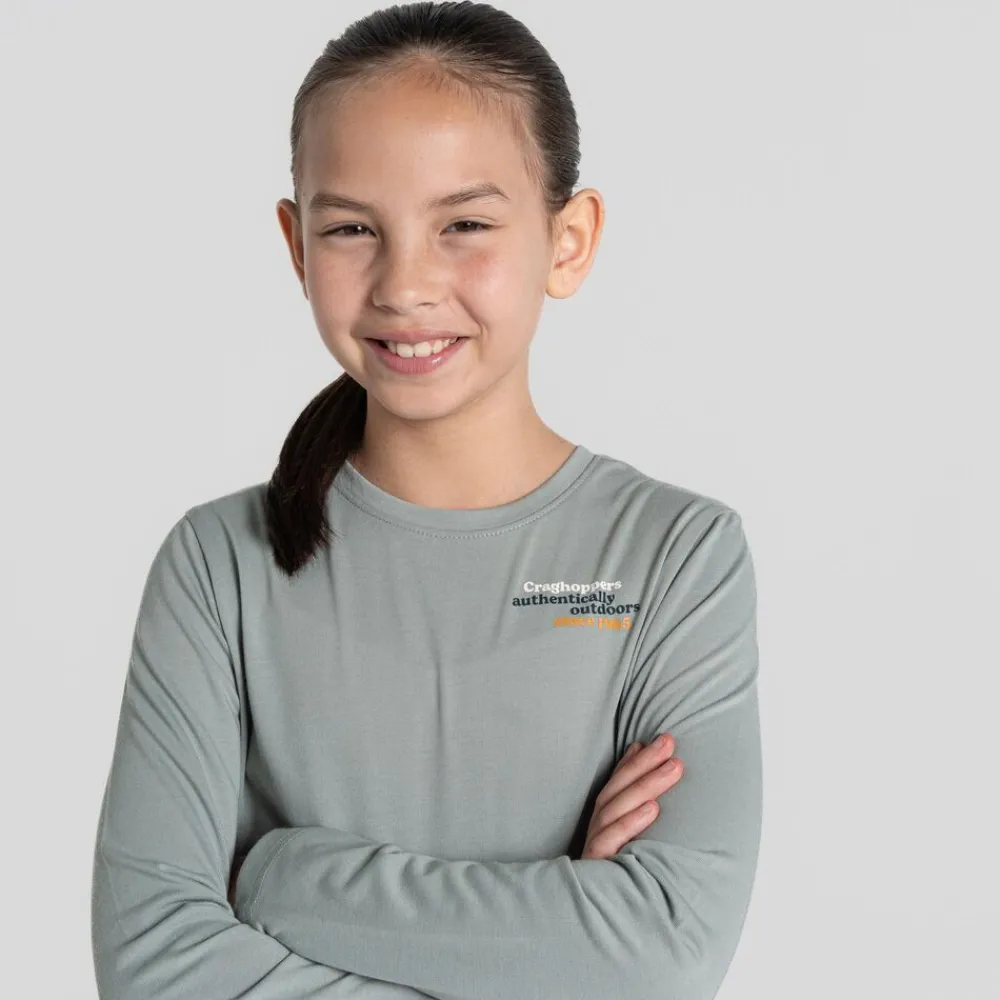 Kinderen Craghoppers Nosilife Cruz Long Sleeved t-shirt