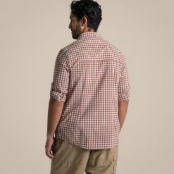 Heren Craghoppers Nosilife Nuoro Check LS shirt men