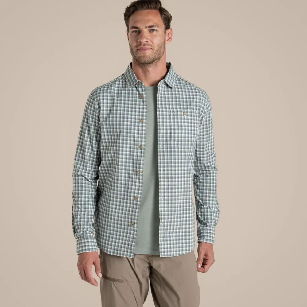 Heren Craghoppers Nosilife Nuoro Check LS shirt men