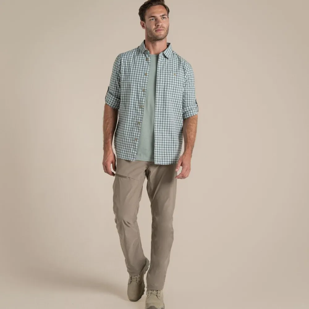 Heren Craghoppers Nosilife Nuoro Check LS shirt men