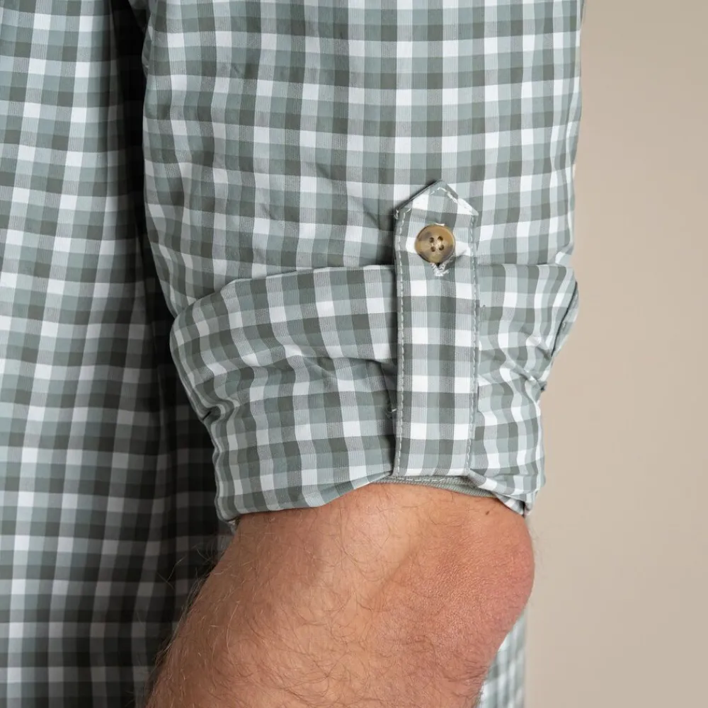 Heren Craghoppers Nosilife Nuoro Check LS shirt men