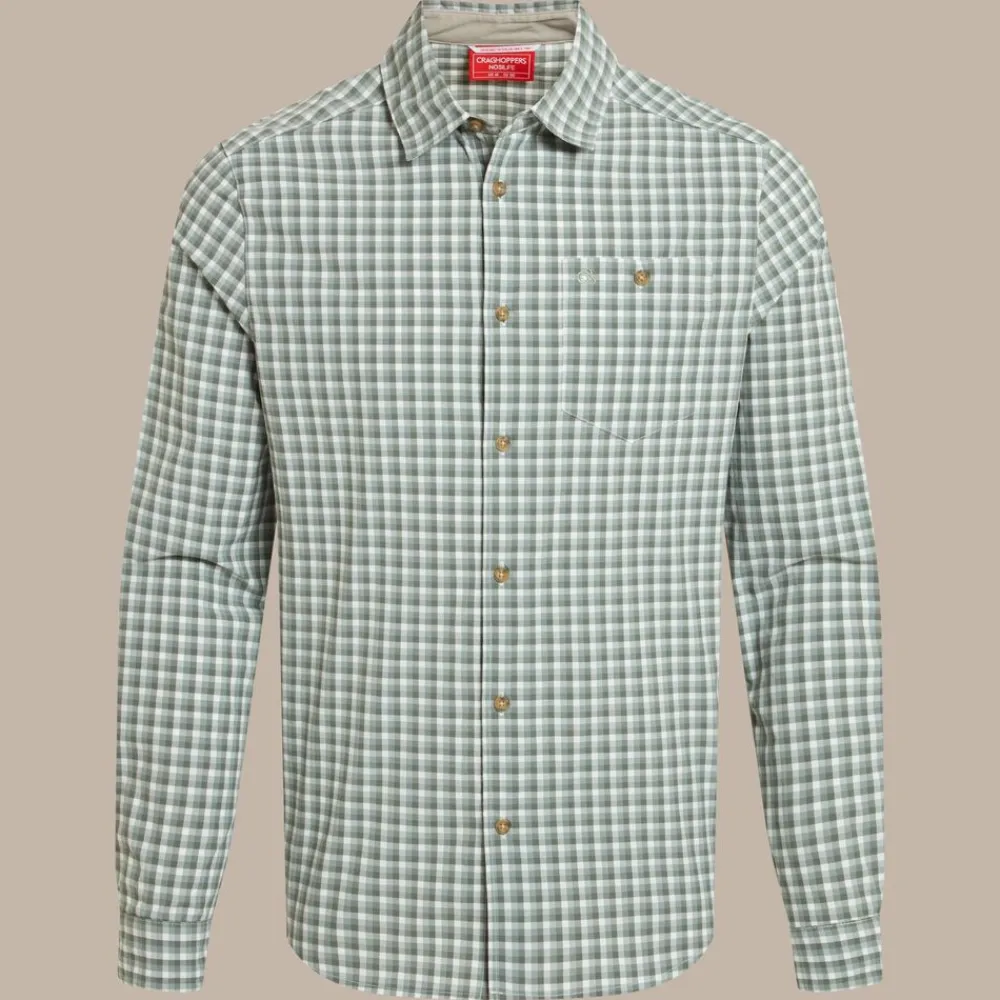 Heren Craghoppers Nosilife Nuoro Check LS shirt men