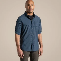 Heren Craghoppers Nosilife Nuoro Long Sleeved Shirt II