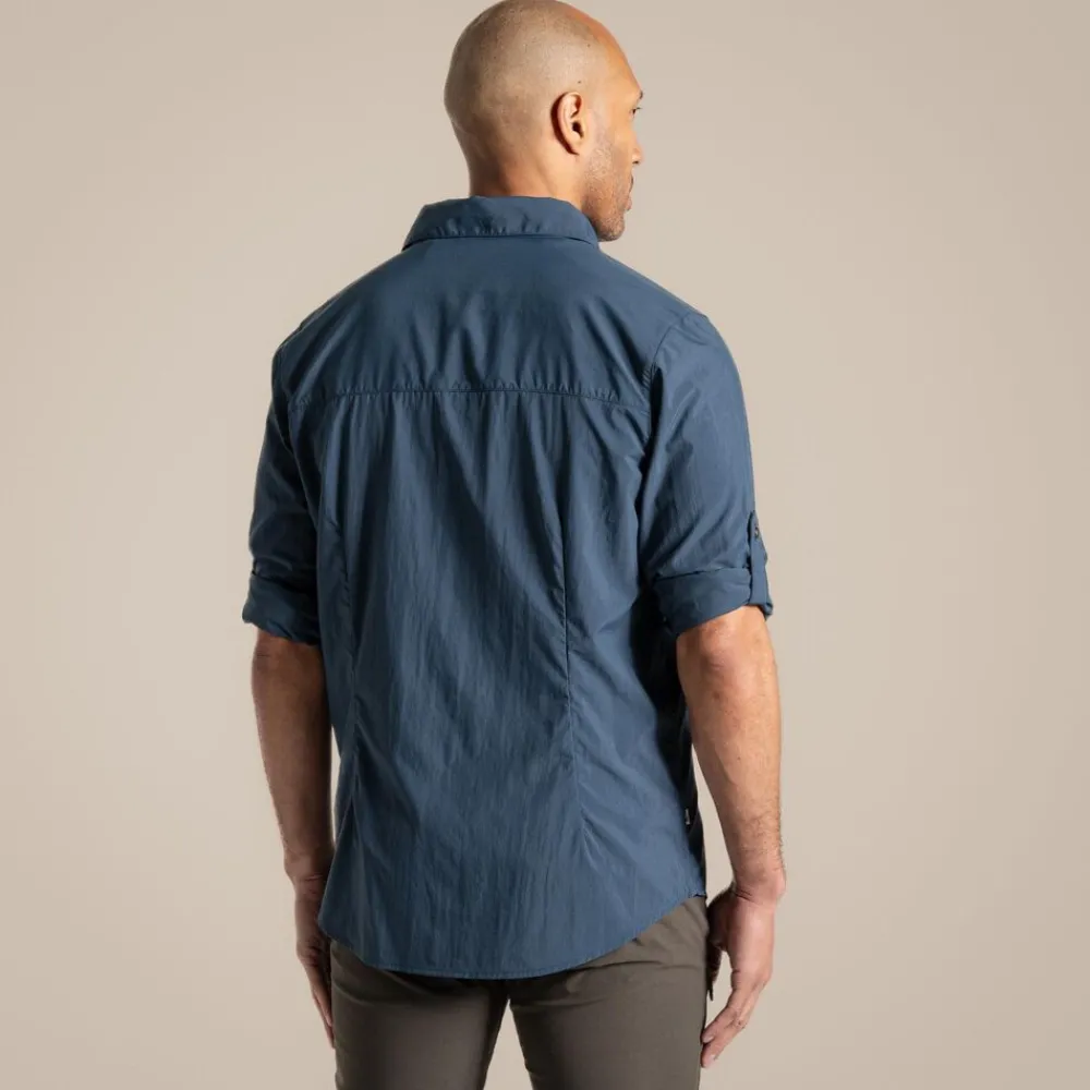 Heren Craghoppers Nosilife Nuoro Long Sleeved Shirt II