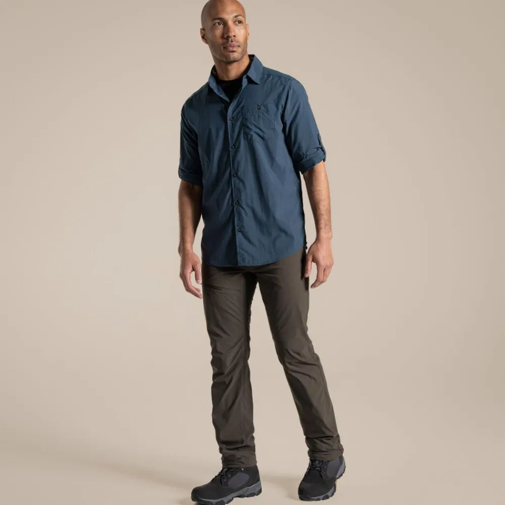 Heren Craghoppers Nosilife Nuoro Long Sleeved Shirt II