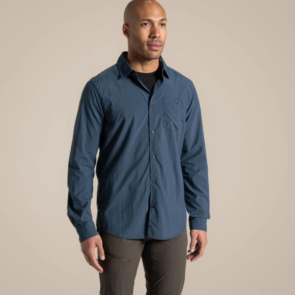 Heren Craghoppers Nosilife Nuoro Long Sleeved Shirt II