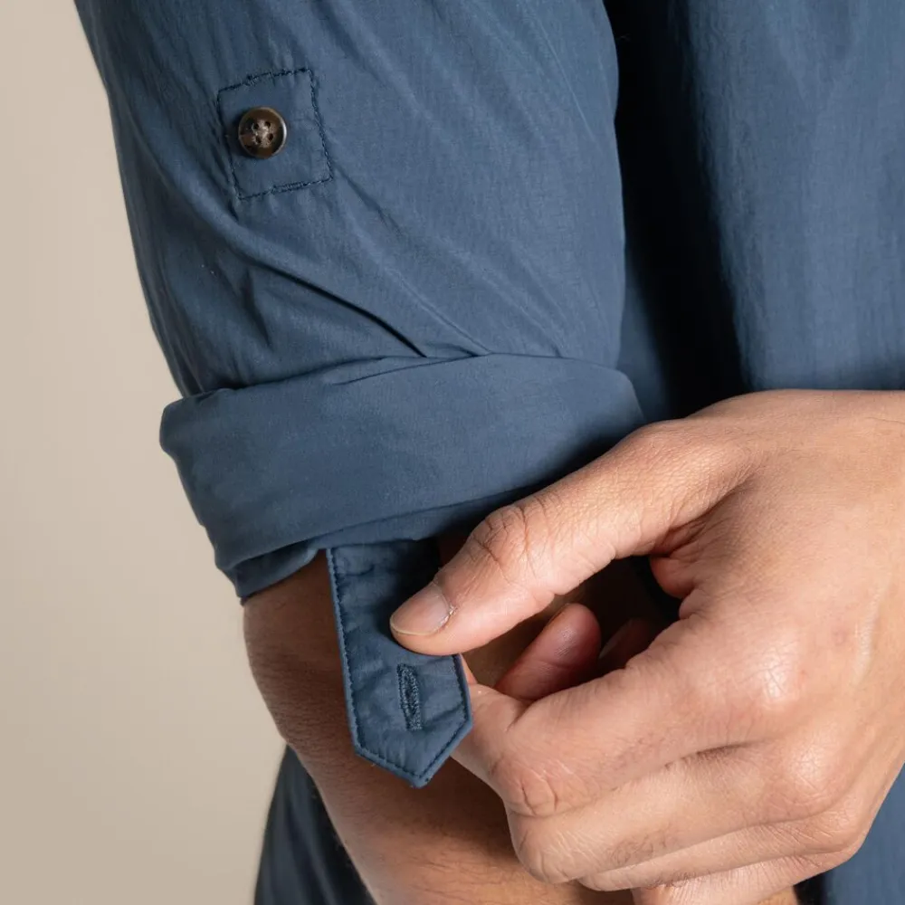 Heren Craghoppers Nosilife Nuoro Long Sleeved Shirt II