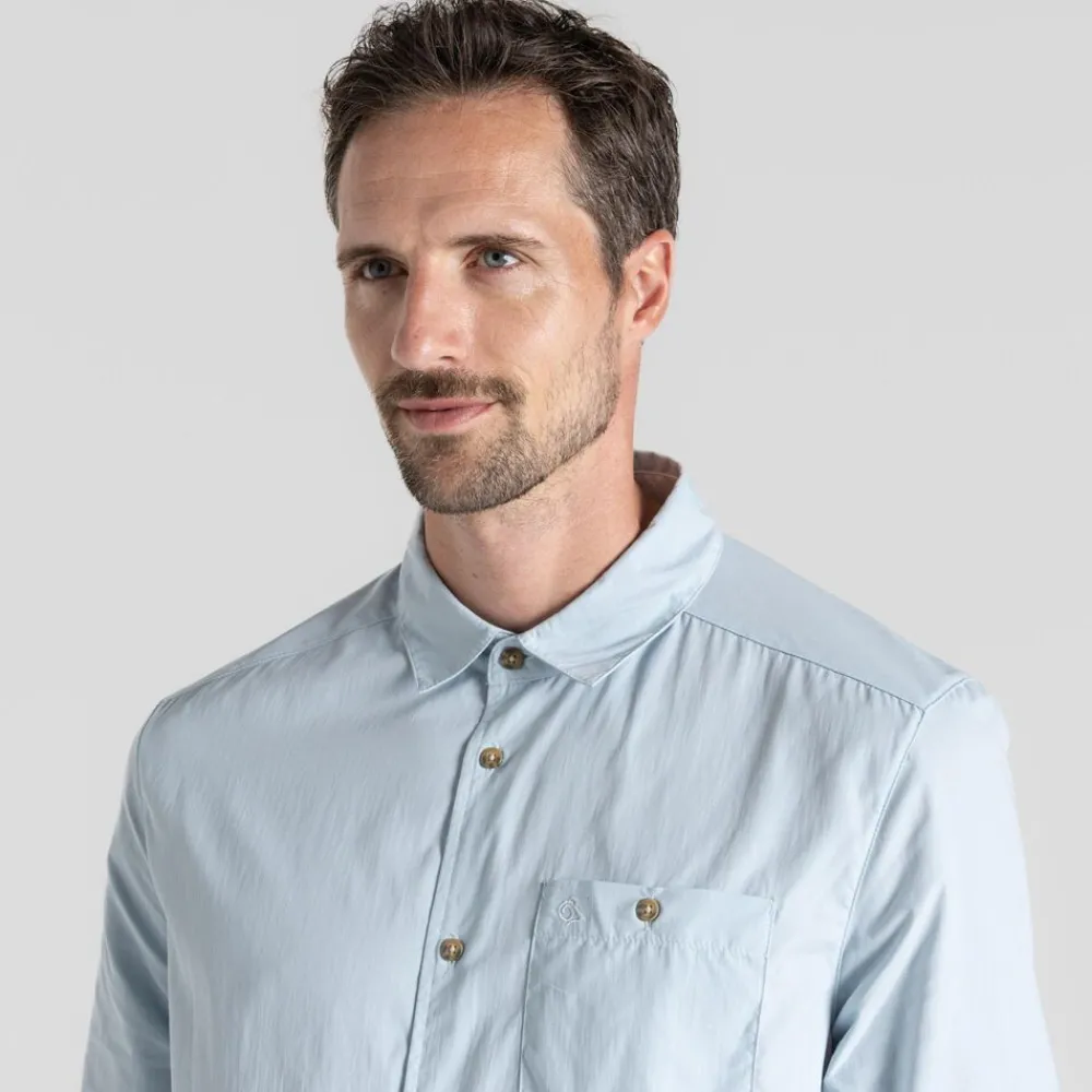 Heren Craghoppers Nosilife Nuoro Long Sleeved Shirt II