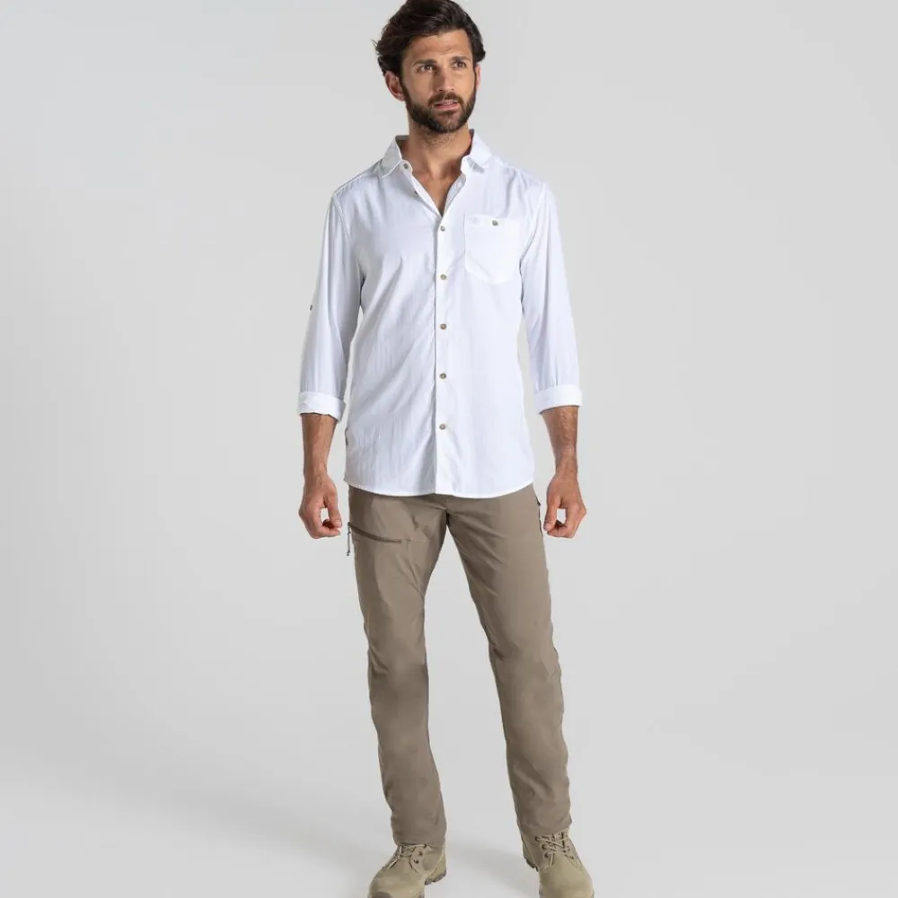 Heren Craghoppers Nosilife Nuoro Long Sleeved Shirt II