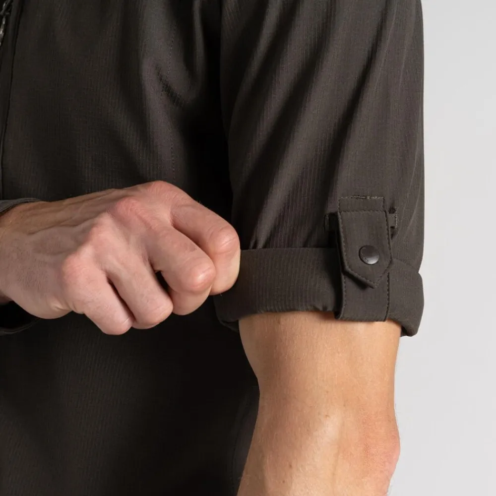 Heren Craghoppers Nosilife Pro Long Sleeved Shirt III