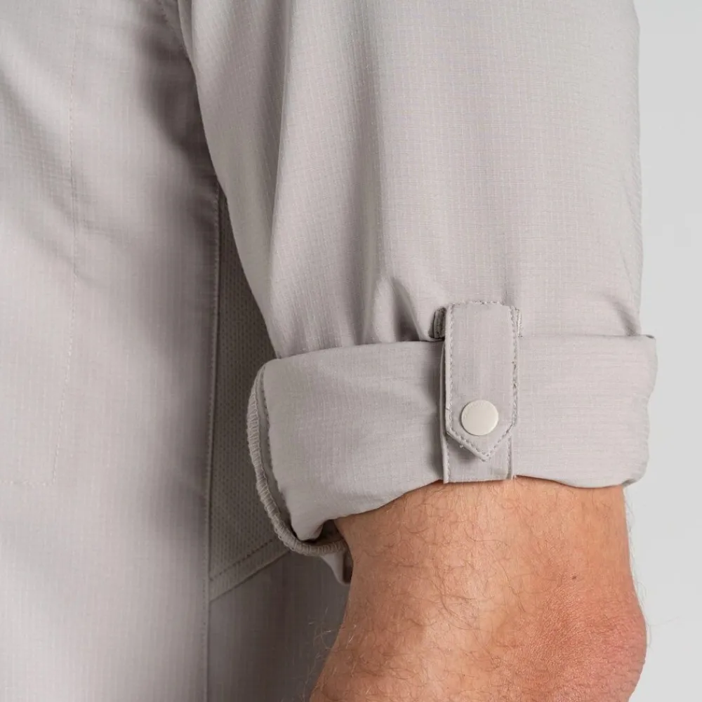 Heren Craghoppers Nosilife Pro Long Sleeved Shirt III