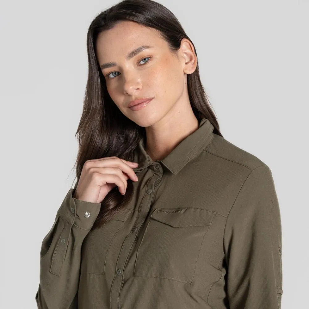 DAMES Craghoppers Nosilife Pro Long Sleeved Shirt III