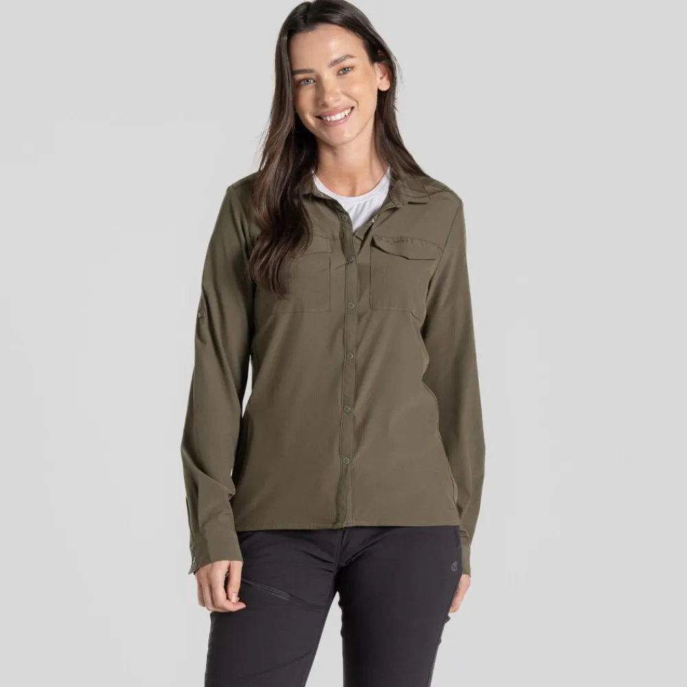 DAMES Craghoppers Nosilife Pro Long Sleeved Shirt III