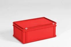 E-line Opbergbak 600x400x235mm 40 liter rood