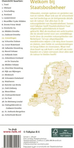 Falk Wandelfietskaart 13 Grevelingenmeer