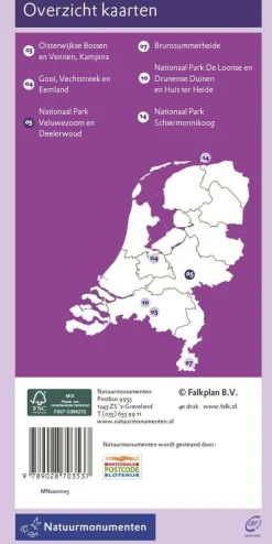 Falk Wandelkaart 05 Nationaal Park Veluwezoom & Deelerwoud