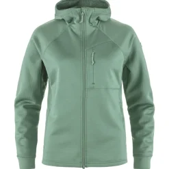 DAMES Fjallraven Abisko Grid Fleece Hoodie W