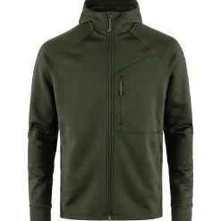 Heren Fjallraven Abisko Grid Fleece Hoodie M