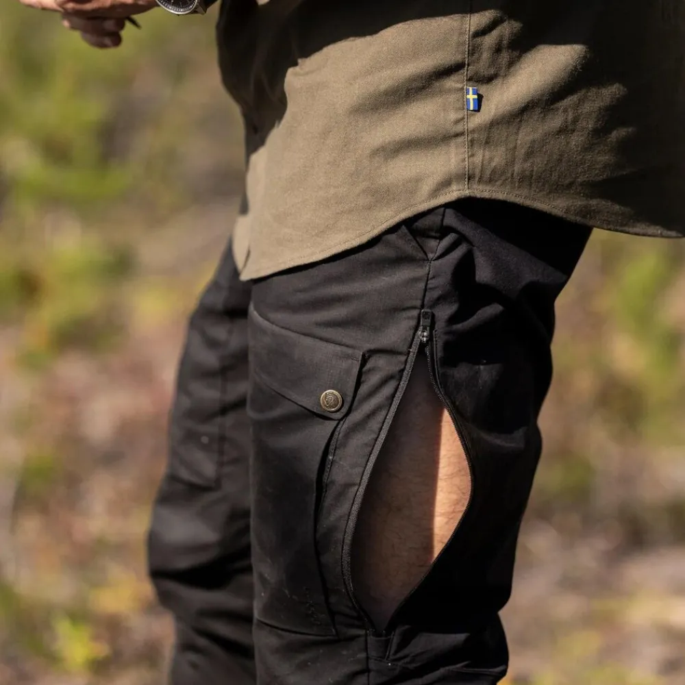 Heren Fjallraven Abisko Hybrid Trail trousers M