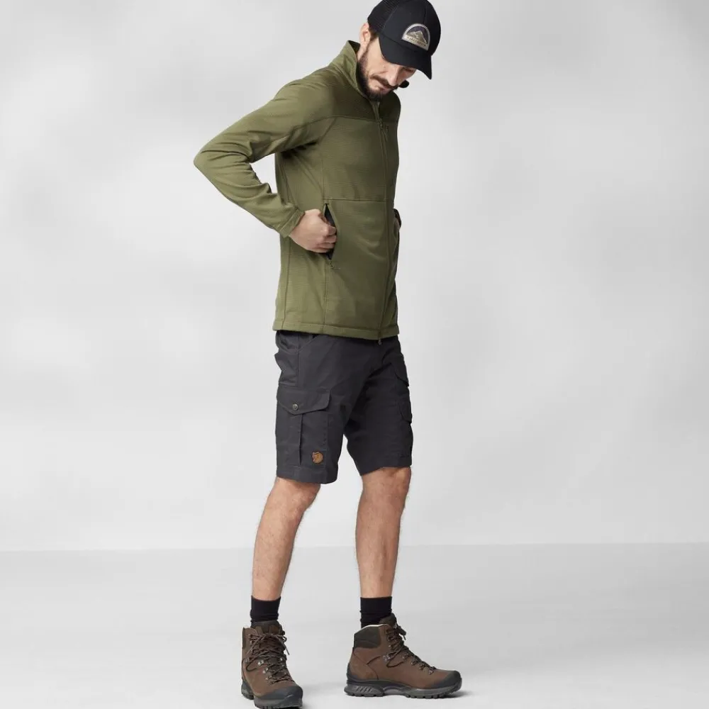 Heren Fjallraven Abisko lite fleece jacket M