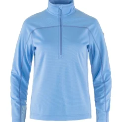 DAMES Fjallraven Abisko lite fleece half zip W
