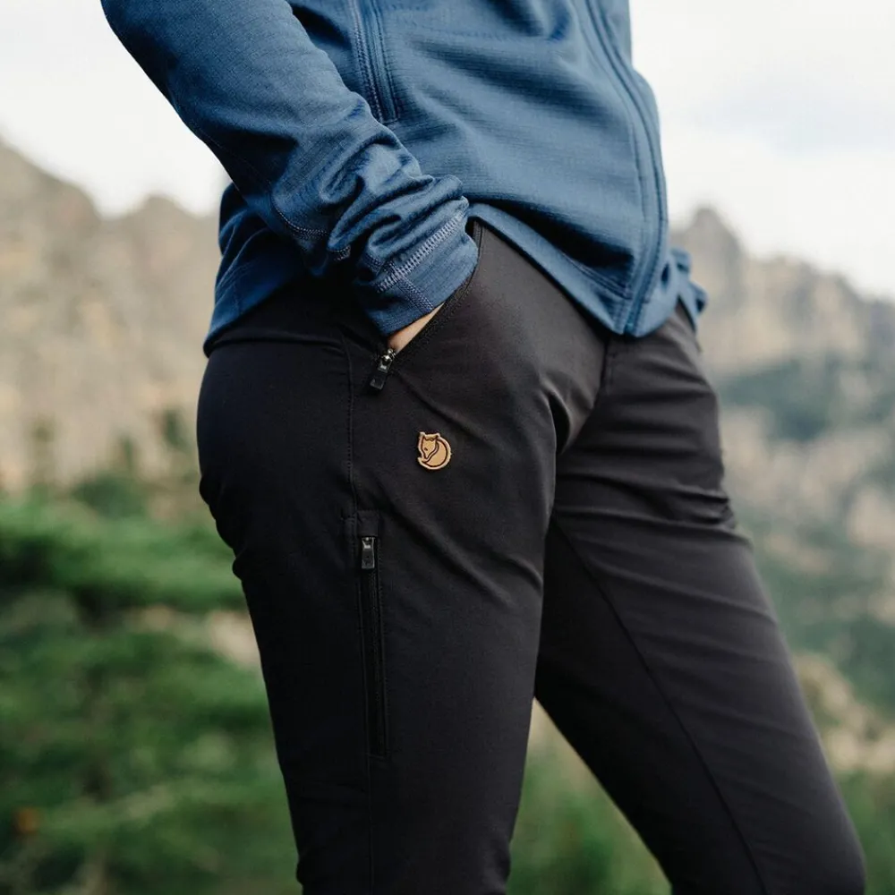DAMES Fjallraven Abisko trail stretch trousers W