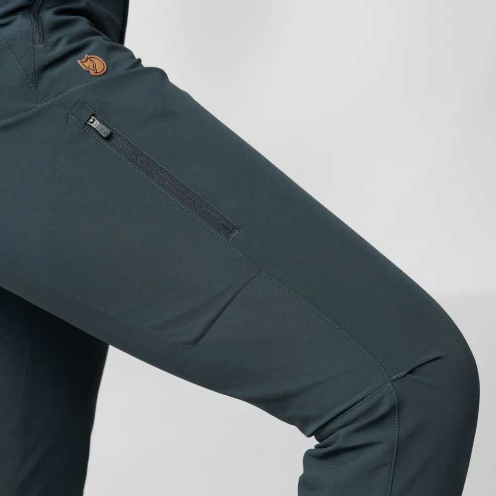 DAMES Fjallraven Abisko trail stretch trousers W