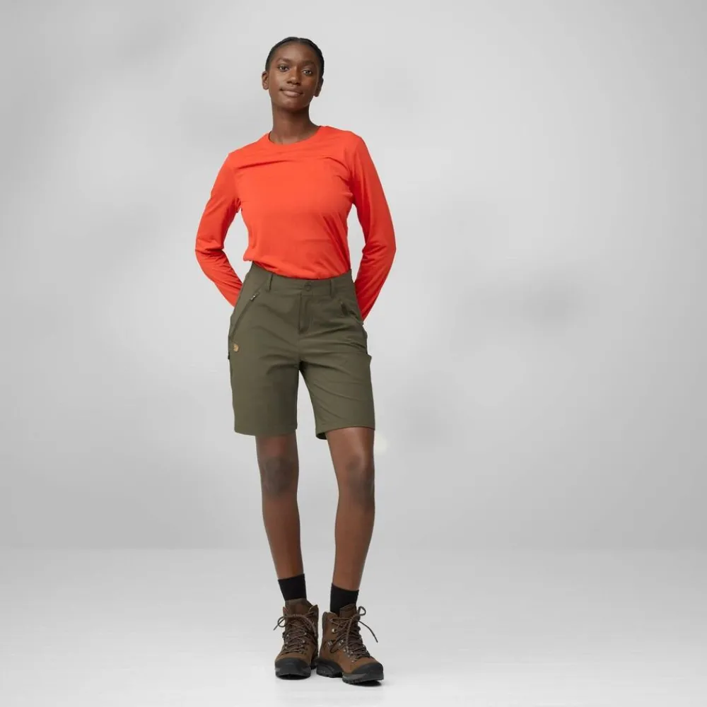 DAMES Fjallraven Abisko Trail Stretch Shorts W
