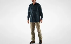 Heren Fjallraven Abisko trekking shirt M
