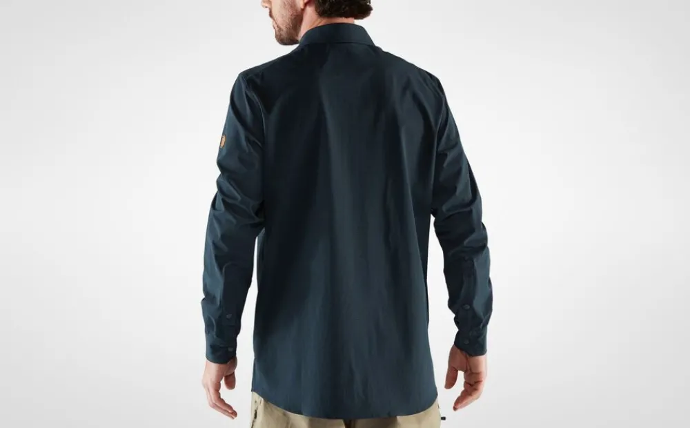 Heren Fjallraven Abisko trekking shirt M
