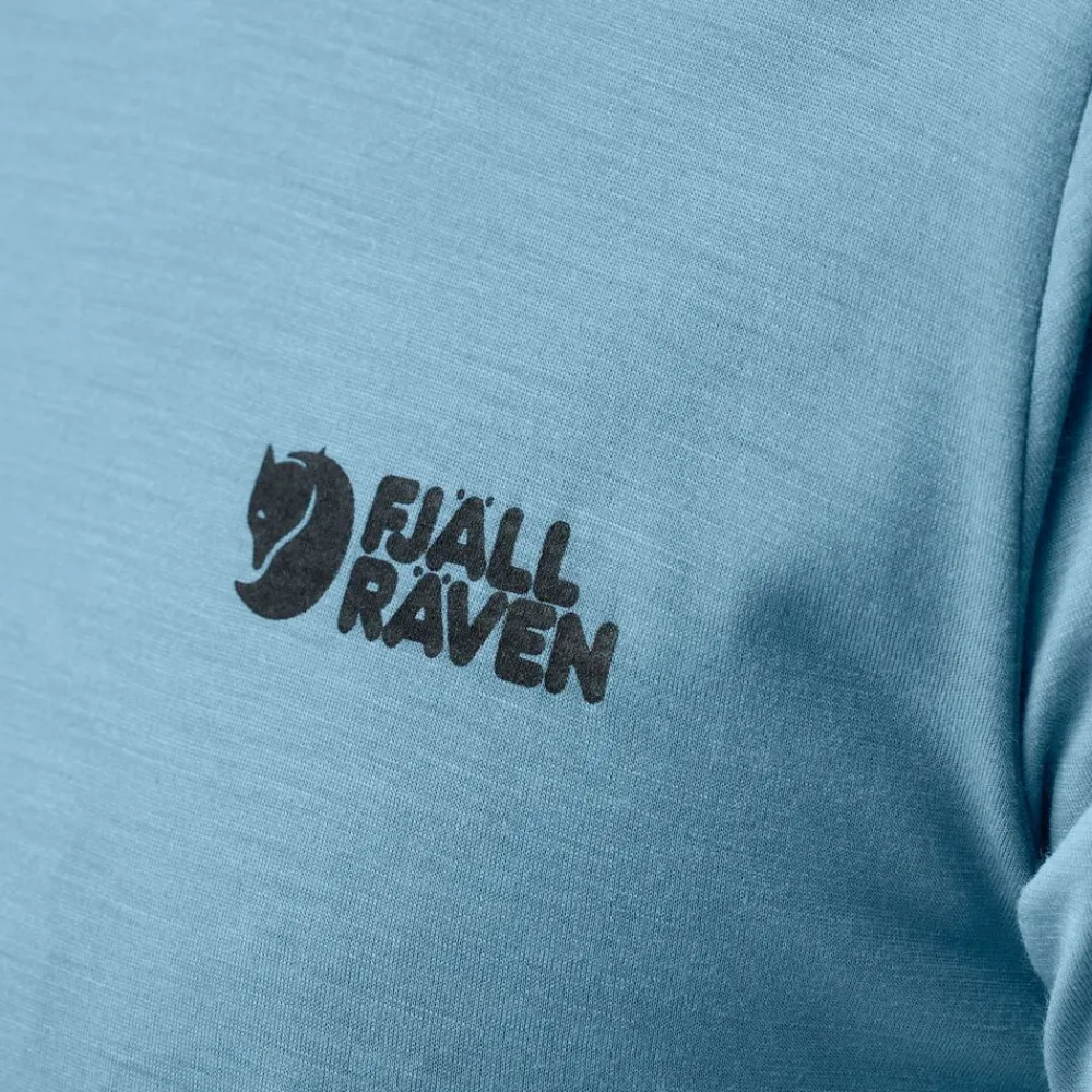 Heren Fjallraven Abisko wool logo SS M