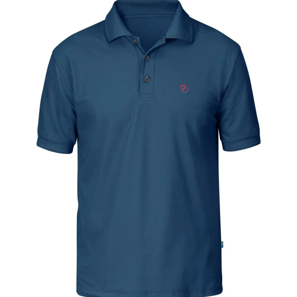 Heren Fjallraven Crowley pique shirt