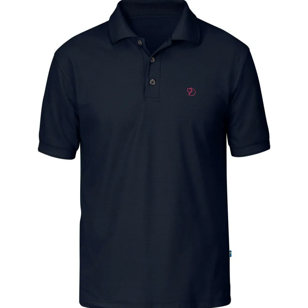 Heren Fjallraven Crowley pique shirt
