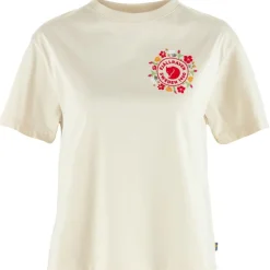 DAMES Fjallraven Fjallblomster Logo T-Shirt W