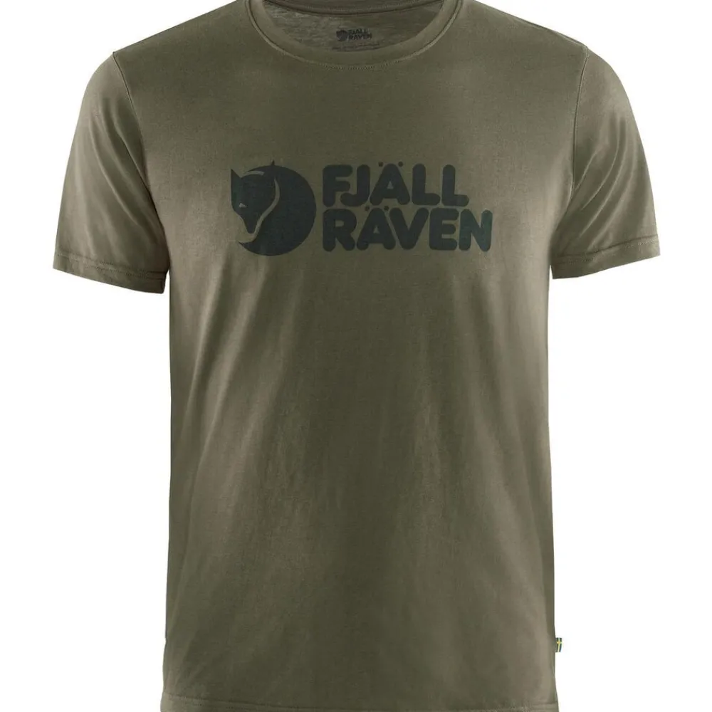 Heren Fjallraven logo T-shirt M