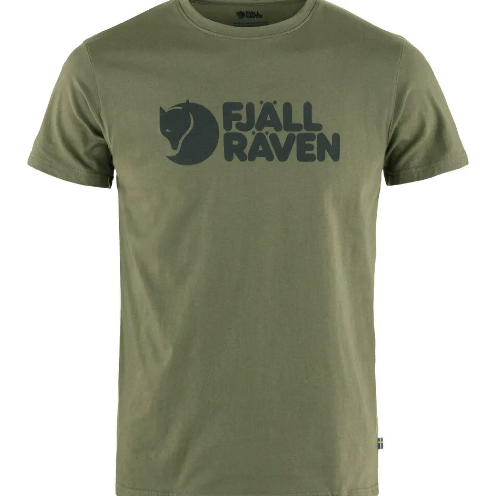 Heren Fjallraven logo T-shirt M