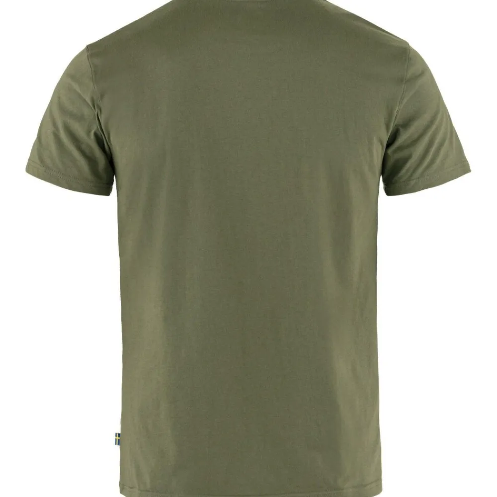 Heren Fjallraven logo T-shirt M