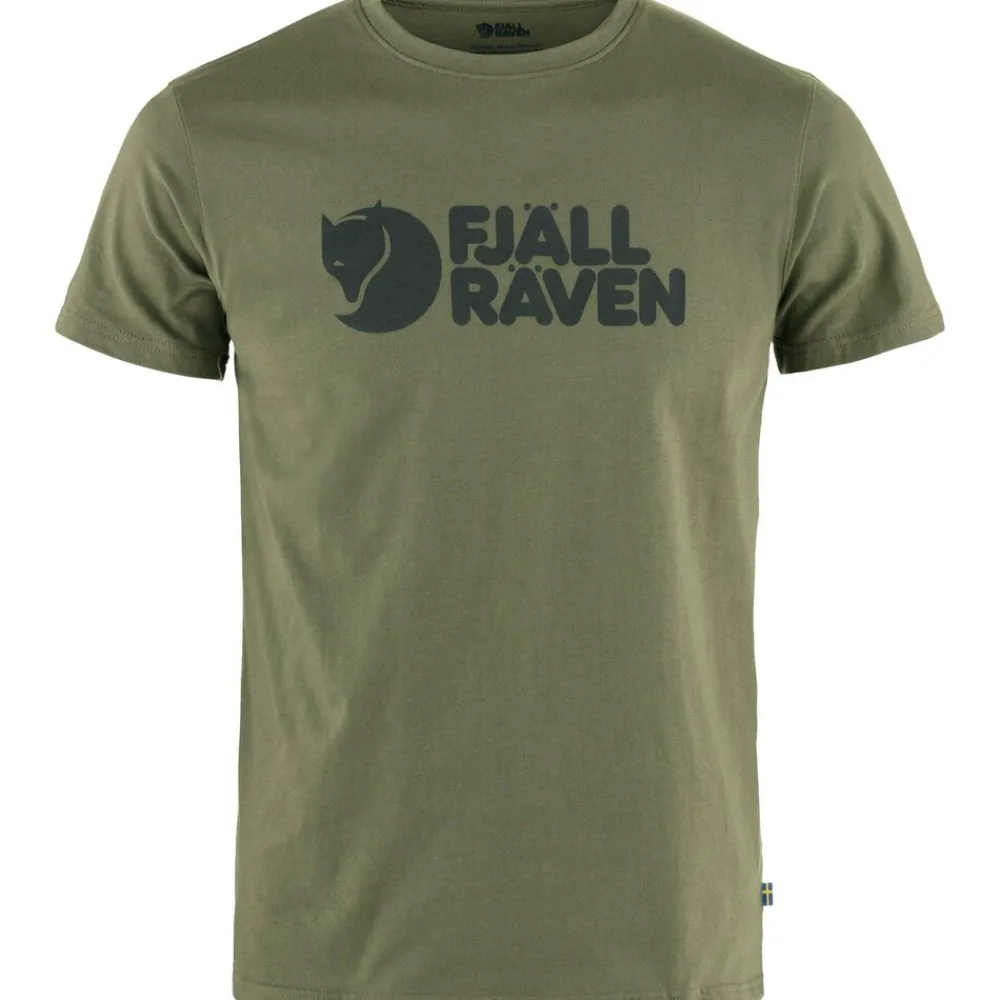 Heren Fjallraven logo T-shirt M