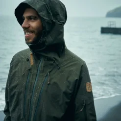 Heren Fjallraven Keb eco-shell jacket M