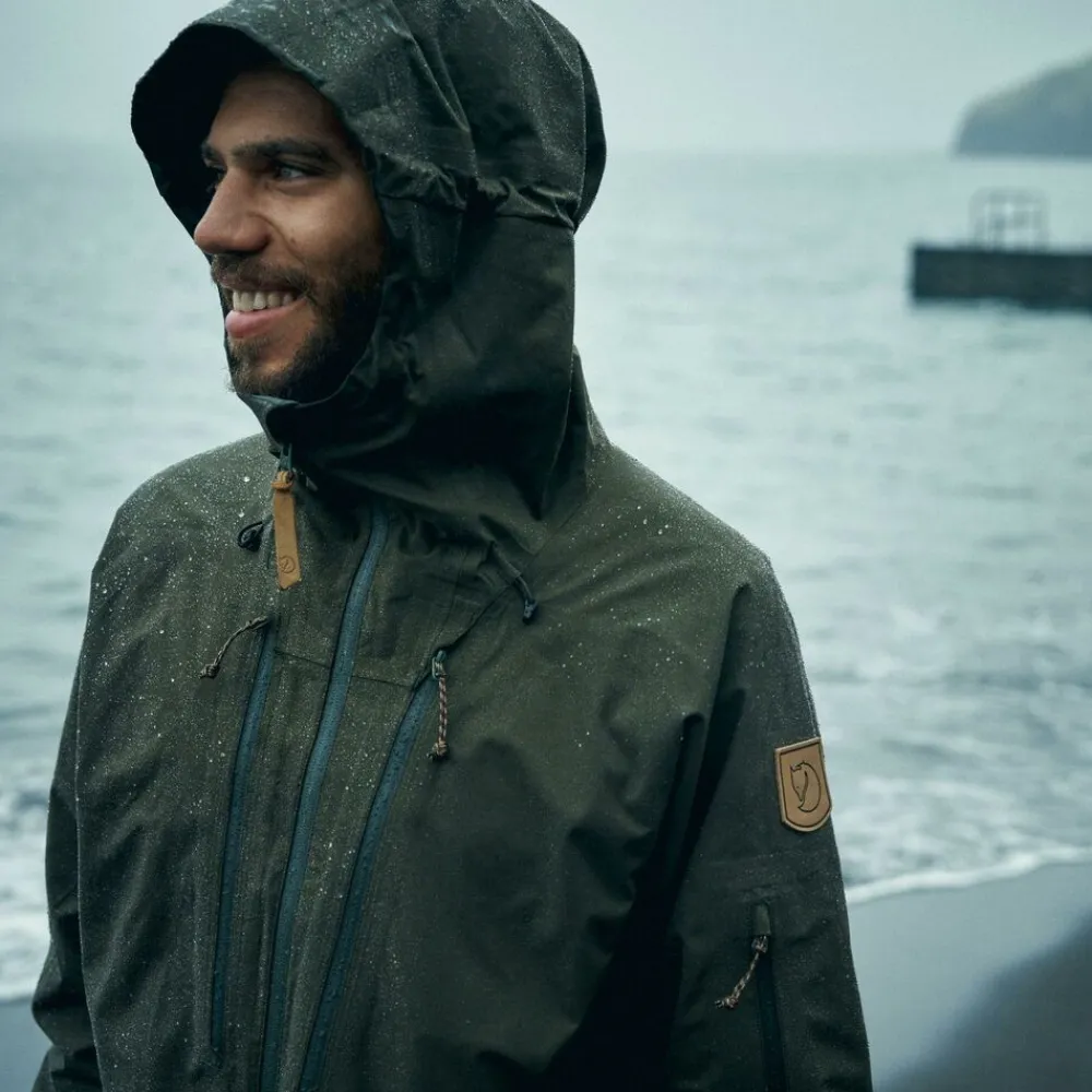 Heren Fjallraven Keb eco-shell jacket M