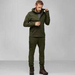 Heren Fjallraven Keb fleece hoodie M