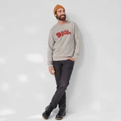 Heren Fjallraven Logo Sweater M
