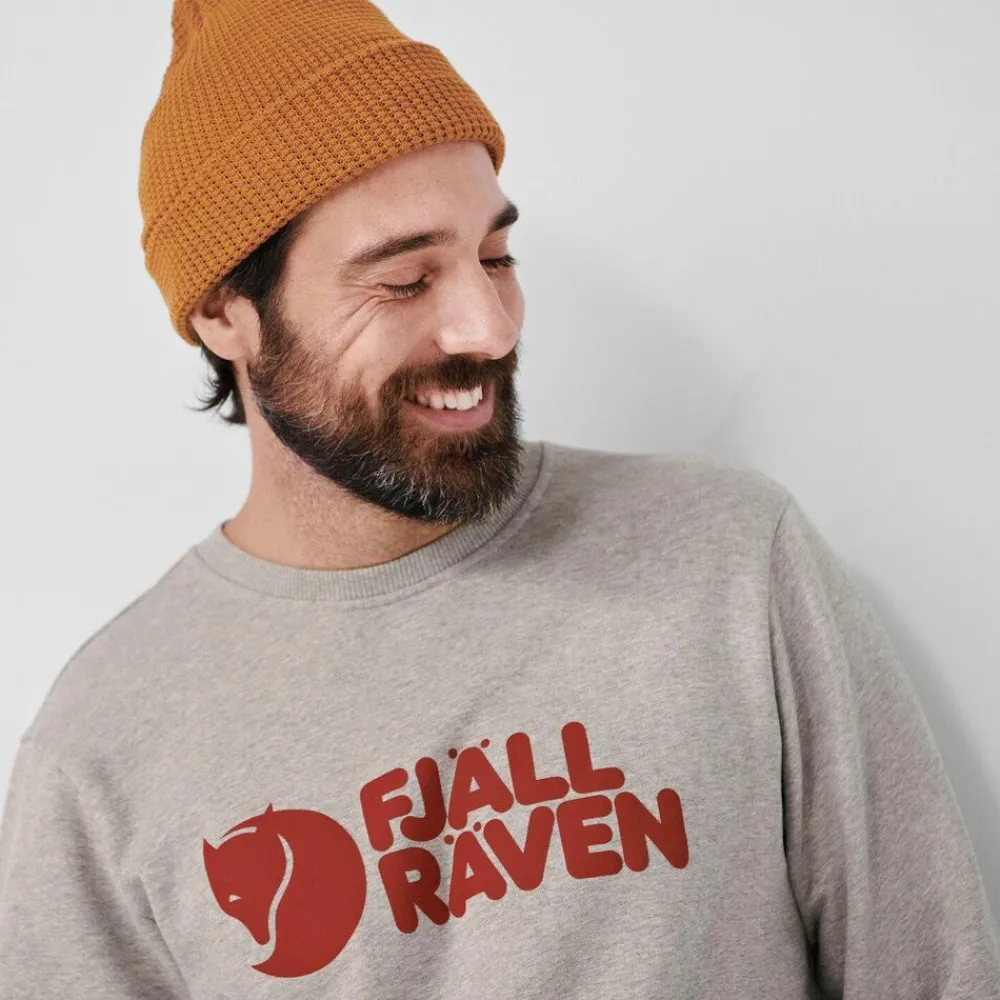 Heren Fjallraven Logo Sweater M
