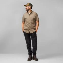 Heren Fjallraven Ovik air stretch SS shirt M