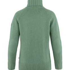 DAMES Fjallraven Ovik cable knit roller neck W
