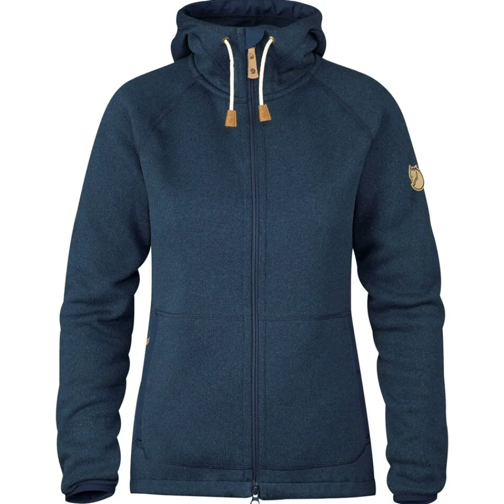 DAMES Fjallraven ovik fleece hoodie women