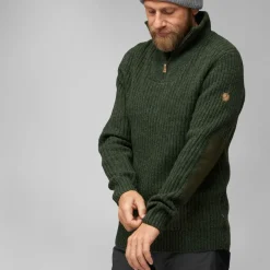Heren Fjallraven Ovik half zip knit M