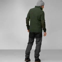 Heren Fjallraven Ovik half zip knit M